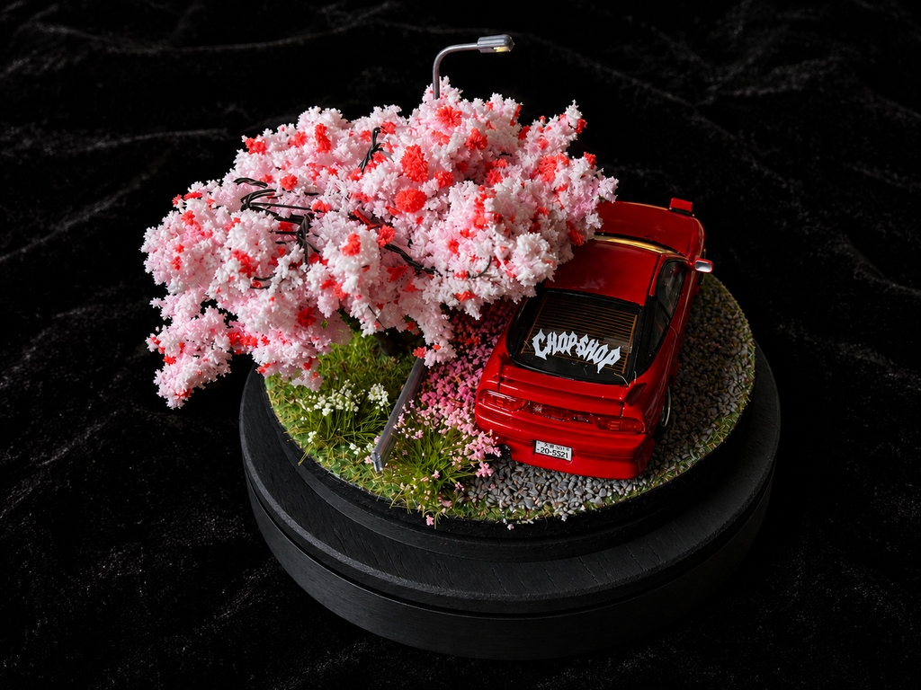 180SX Diorama - Working Street Light