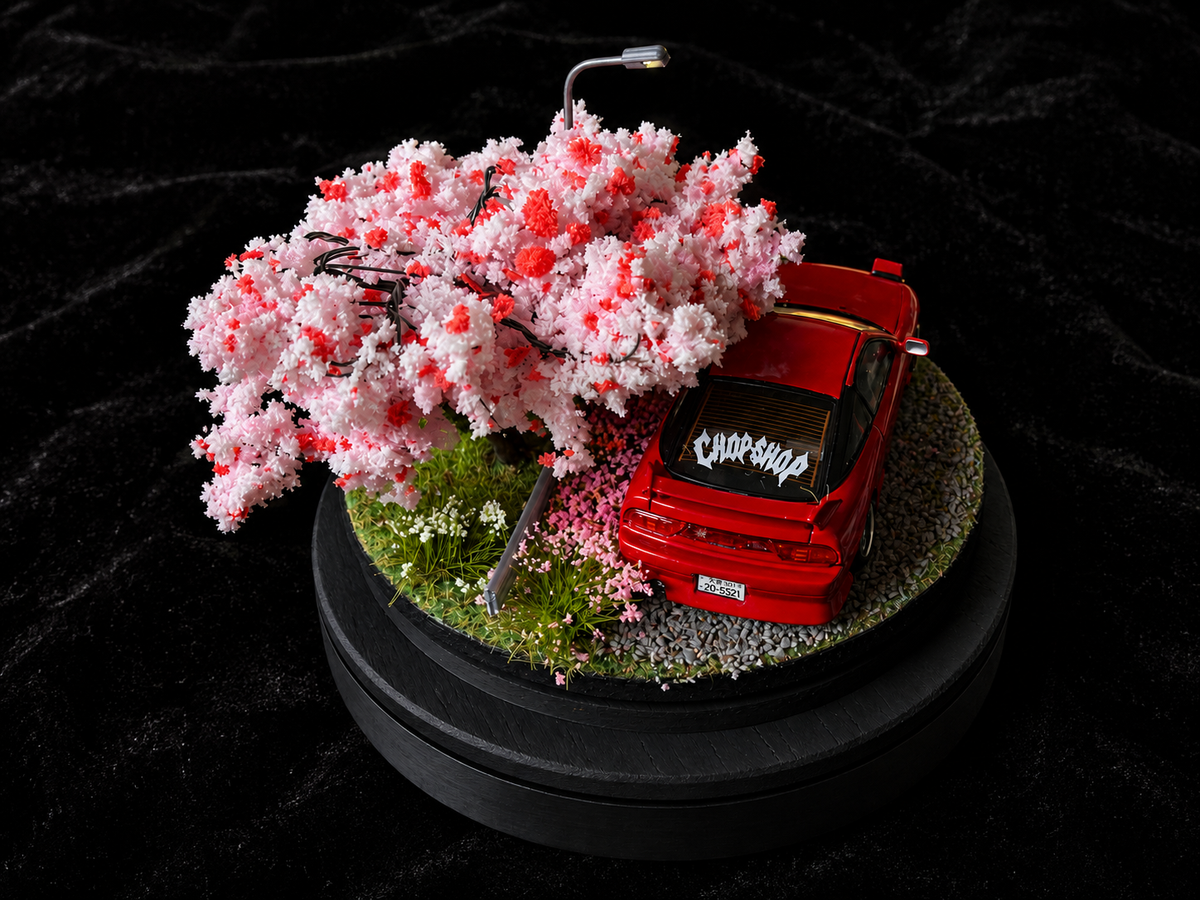 180SX Diorama - Working Street Light