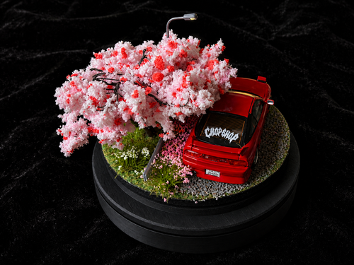 180SX Diorama - Working Street Light