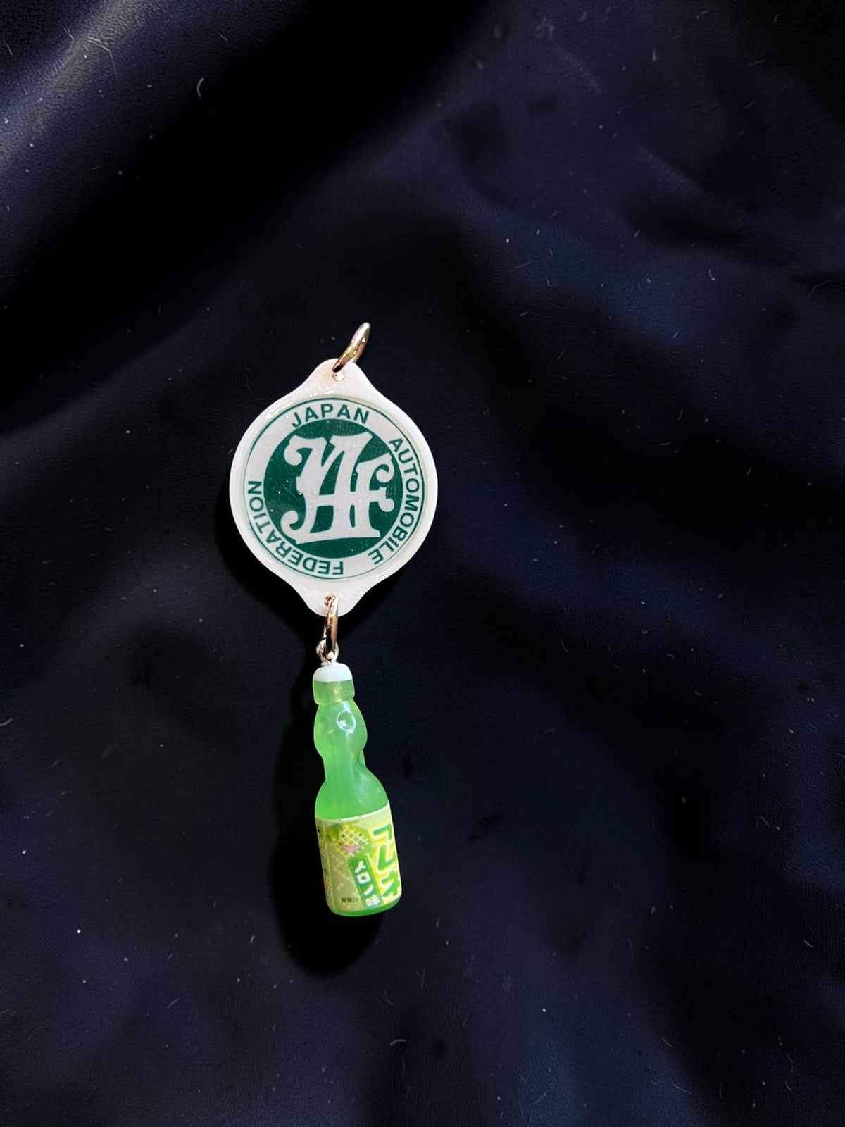 Choose your own Keyring or Mirror Charm + Beads of your choice