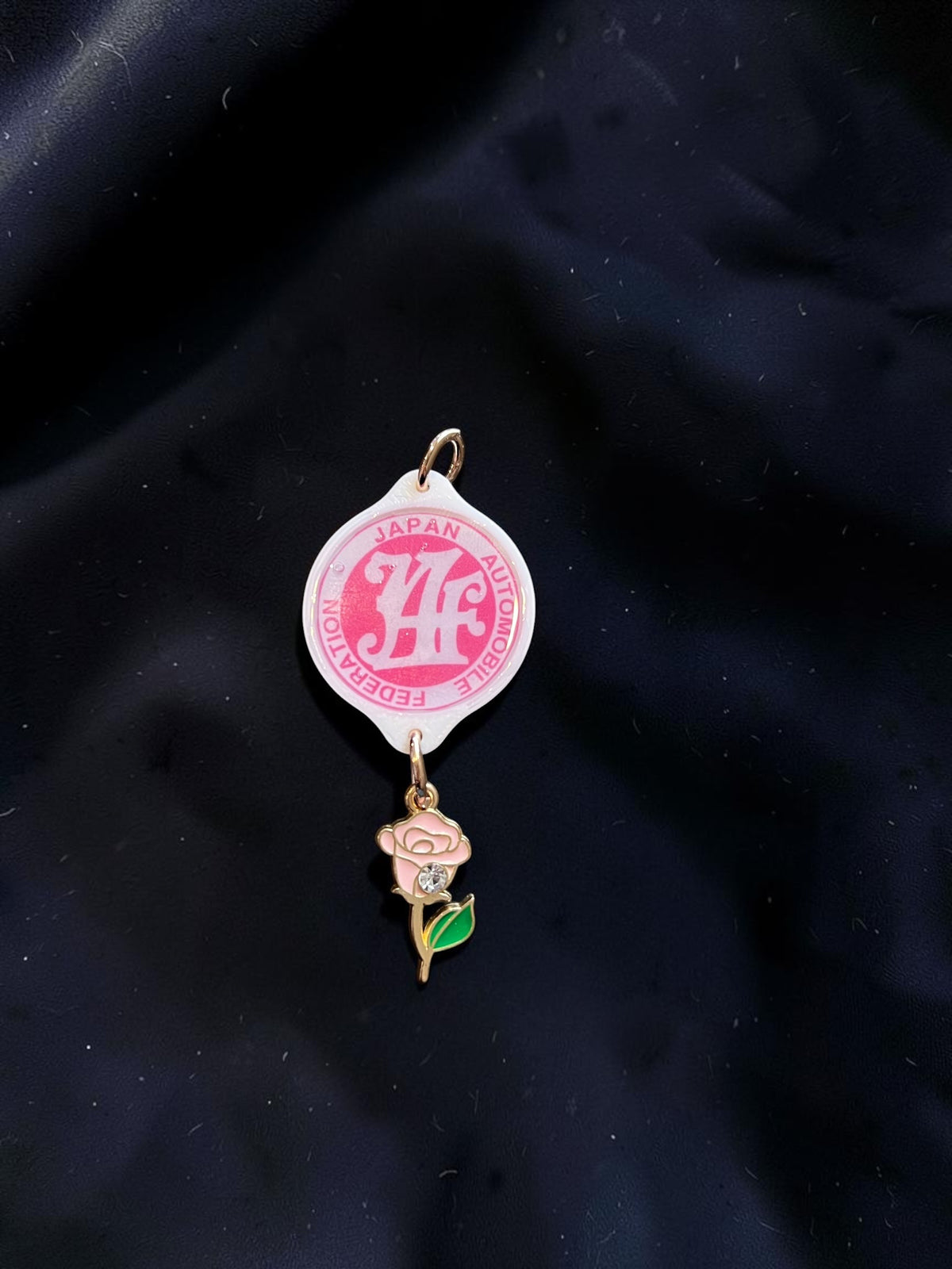 Choose your own Keyring or Mirror Charm + Beads of your choice