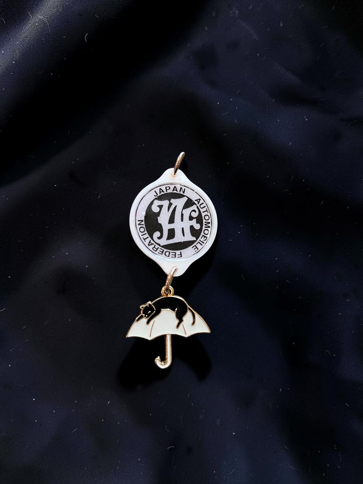 Choose your own Keyring or Mirror Charm + Beads of your choice