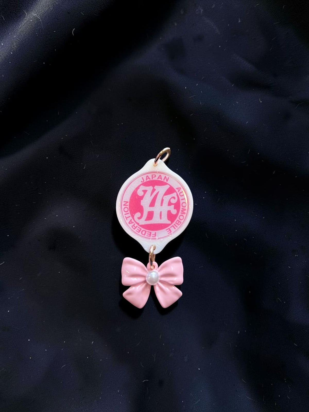 Choose your own Keyring or Mirror Charm + Beads of your choice