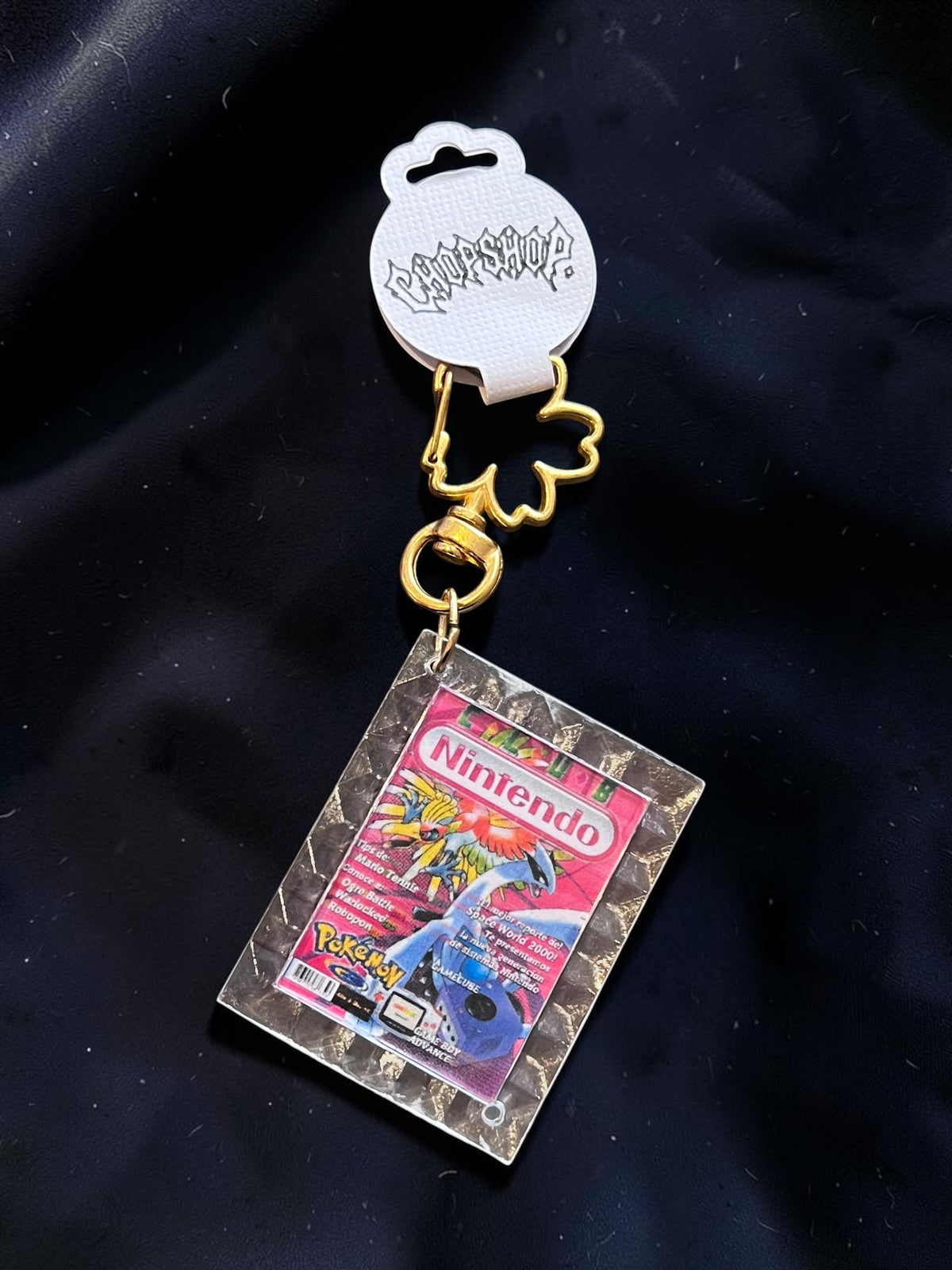 Choose your own Keyring or Mirror Charm + Beads of your choice