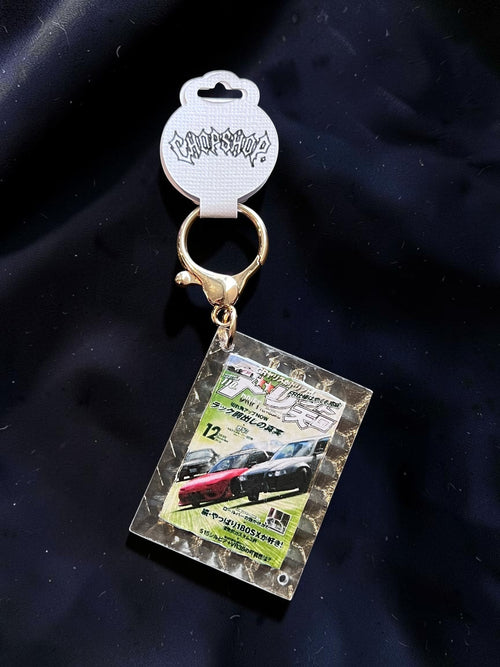 Choose your own Keyring or Mirror Charm + Beads of your choice