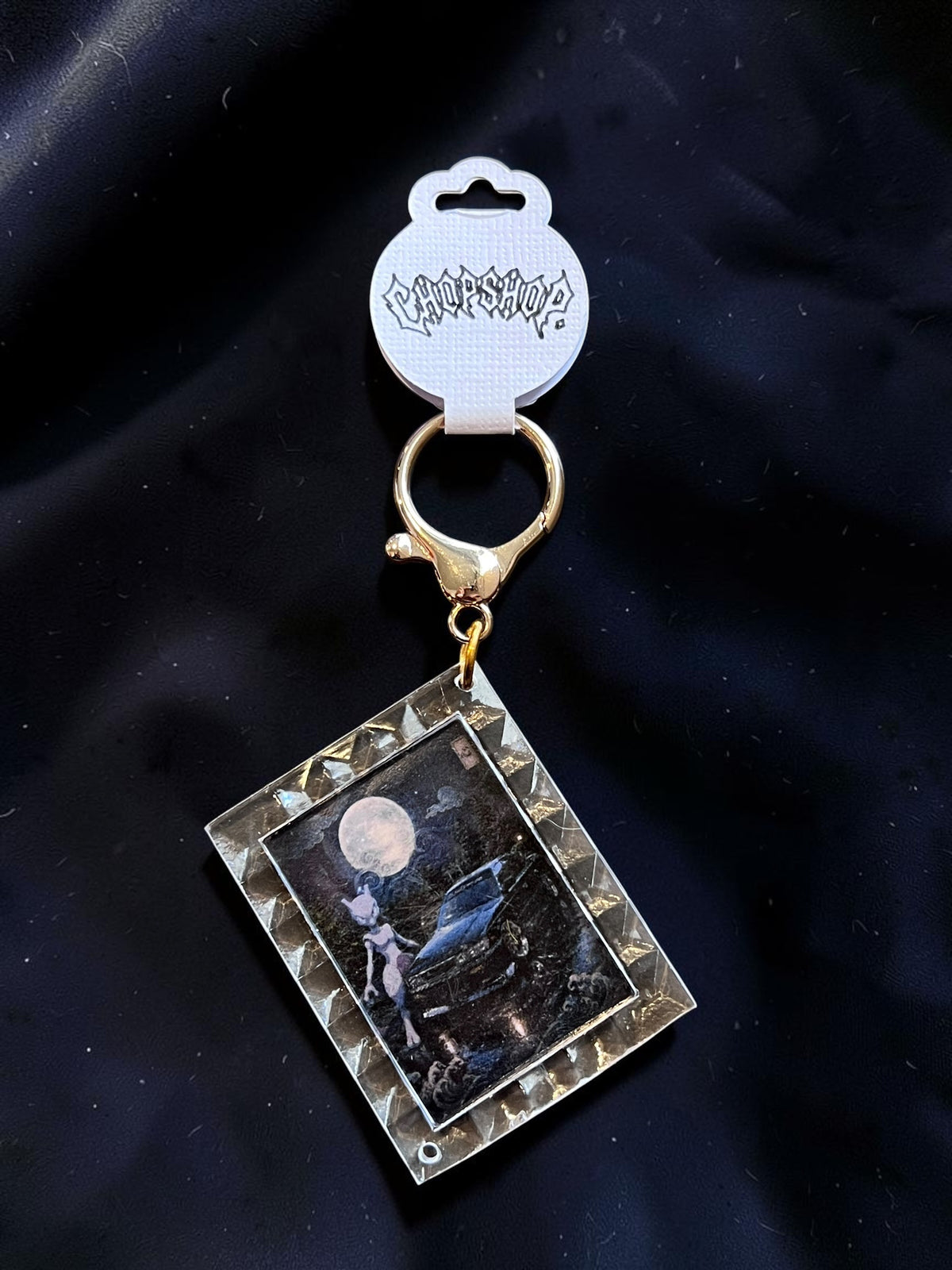 Choose your own Keyring or Mirror Charm + Beads of your choice